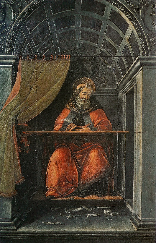 Saint Augustin au travail_Botticelli