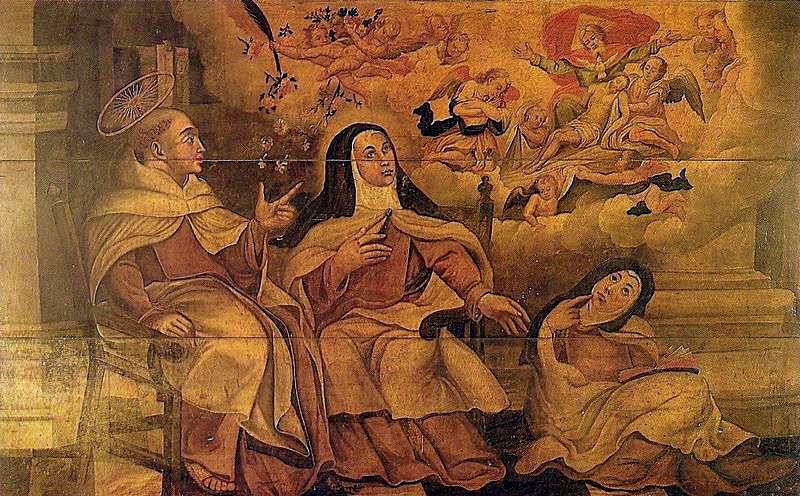 Anonyme (Portugal), Sainte Thérèse, Vision de la très-sainte Trinité
