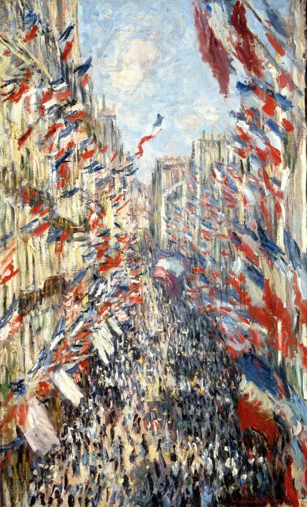 Monet, La rue Montorgueil